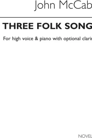 Prix usine - Novello Three Folk Songs
