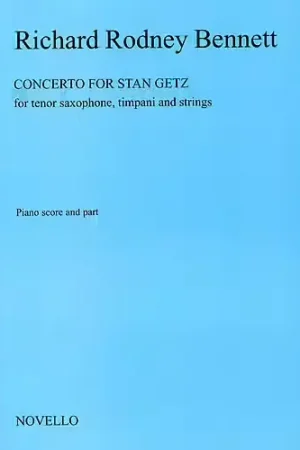 Novello Concerto For Stan Getz (Saxophone/Piano) - Disponible