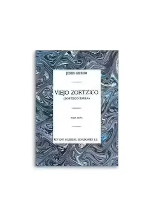 Coup de cœur | UME (Union Musical Ediciones) Viejo Zortzico For Harp
