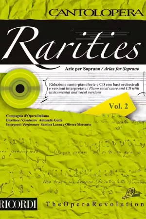 Ricordi Cantolopera: Rarities - Arie Per Soprano Vol. 2 | Excellente qualité