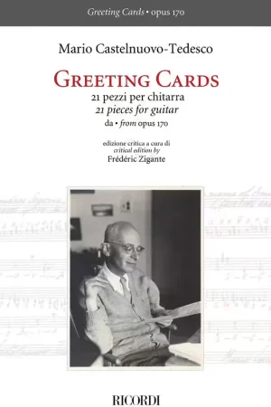 Livraison express | Ricordi Greeting Cards - 21 pezzi per chitarra