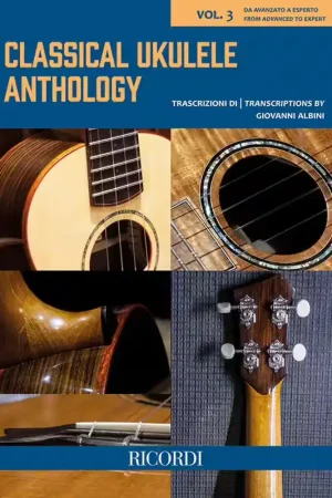Disponible maintenant - Ricordi Classical Ukulele Anthology - Vol. 3