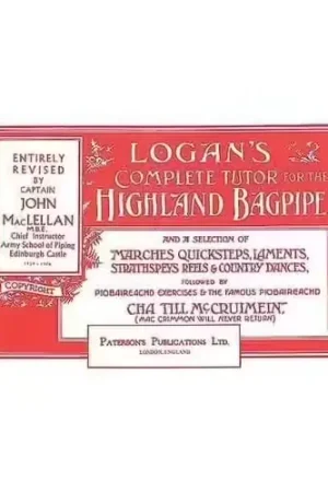 Préféré des clients - Paterson's Publications Complete Tutor For The Highland Bagpipe