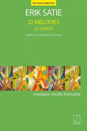 Salabert 22 Mélodies - 22 Songs - Soldes