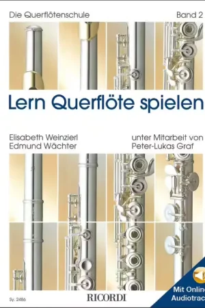 Ricordi Lern Querflöte spielen Band 2 mit Online-Audiotrac - Prix malin