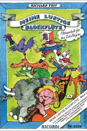 Ricordi Meine lustige Blockflöte Band 2 (dt. und barock) | Excellente qualité