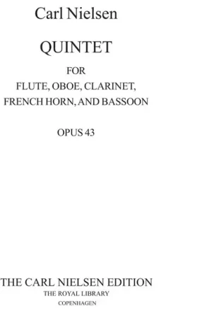 Bientôt épuisé - Wilhelm Hansen Wind Quintet Op.43
