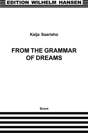 Wilhelm Hansen From The Grammar Of Dreams | Qualité professionnelle