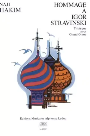 Promo exceptionnelle | Leduc Hommage A Igor Stravinsky (Organ)