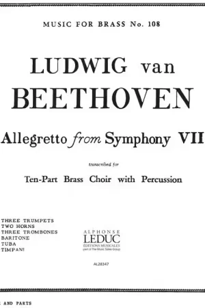Stock limité | Leduc Allegretto From Symphony No.7