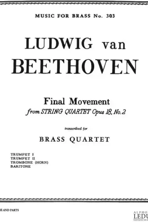 Petit prix - Leduc String Quartet Op.18 No.2 In G - Final Movement
