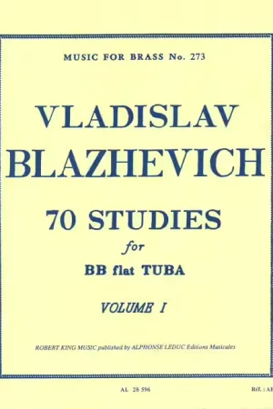 Affaire à saisir - Leduc 70 Studies for Bb Flat Tuba BC Vol. 1
