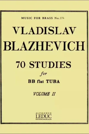 Promotion | Leduc 70 Studies for Bb Flat Tuba BC Vol. 2