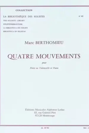 Remise - Leduc Marc Berthomieu: Four Mouvements