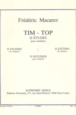 Achetez dès maintenant | Leduc Tim-Top -12 Etudes