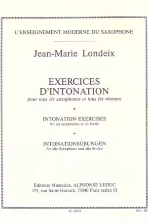 Leduc Exercices D'Intonation - Promotion