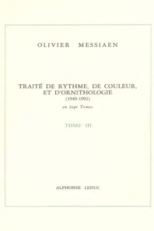 Prêt à expédier - Leduc Traité de Rythme de Couleur et d'Ornithologie