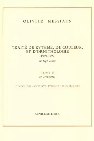 Direct fabricant - Leduc Traité de Rythme de Couleur et d'Ornithologie