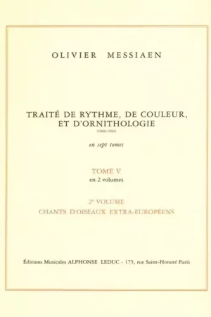 Tendance - Leduc Traité de Rythme de Couleur et d'Ornithologie