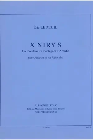 Offre du jour - Leduc X Niry S pour flûte en ut ou flûte alto