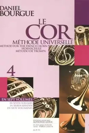 Réduction spéciale | Leduc Le Cor Methode Universelle - Vol.4