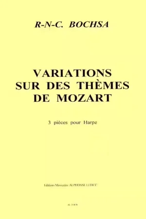 Dernier arrivage - Leduc 3 Variations sur des Themes de Mozart