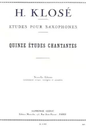 Leduc 15 Etudes Chantantes - Économisez maintenant