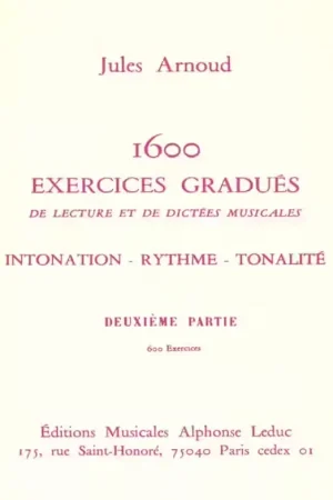 Leduc 1600 Exercices gradués Vol.2 - Qualité professionnelle