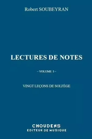 Réduction | Choudens Lectures de Notes - 20 Leçons de Solfège