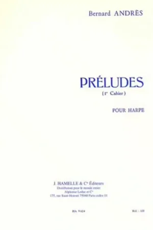 Hamelle Editeurs Préludes Vol.1 Nos.1-5 | Réduction spéciale