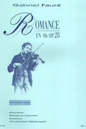 Hamelle Editeurs Romance For Violin And Piano In E Flat Op.28 | Promotion