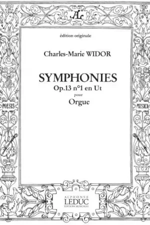 Hamelle Editeurs Symphonie N01 Op13 - Remise supplémentaire