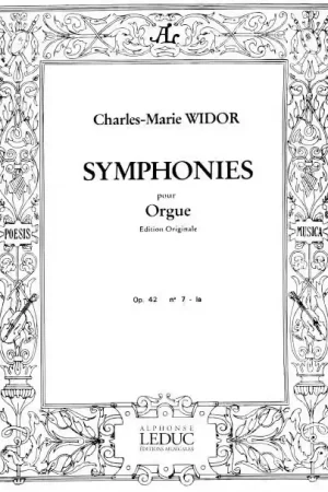 Hamelle Editeurs Symphonie N07 Op42 | Prix avantageux