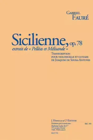 Prix promo | Leduc Sicilienne Op.78