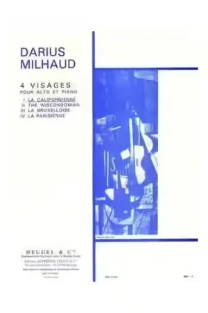 Prix bas | Heugel 4 Visages Op.238 No.1 - La Californienne
