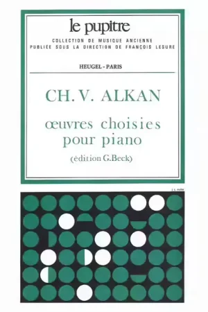 Heugel Oeuvres choisies pour Piano | Stock presque épuisé