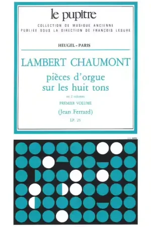 Heugel Pieces d'Orgue sur les huit Tons Vol.1 - Envoi rapide