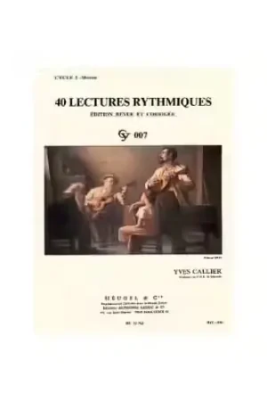 Heugel 40 Lectures rythmiques | Commandez en ligne