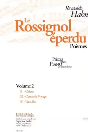 Prix exceptionnel - Heugel Le Rossignol Eperdu Vol.2 (Poemes)