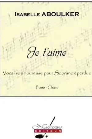 Haute qualité - Leduc Je T'Aime