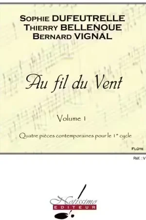 Leduc Au Fil Du Vent v. 1 et Flute Solo Flute & Piano - Très populaire