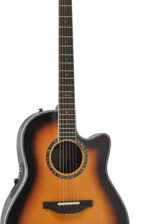Bon plan | Ovation Série Pro Custom Balladeer Deep Contour Vintage Burst 2762BL-VB-G