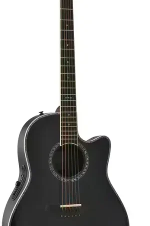 Ovation Série Pro Custom Balladeer Deep Contour Honey Noir 2762BL-5-G - Achetez maintenant