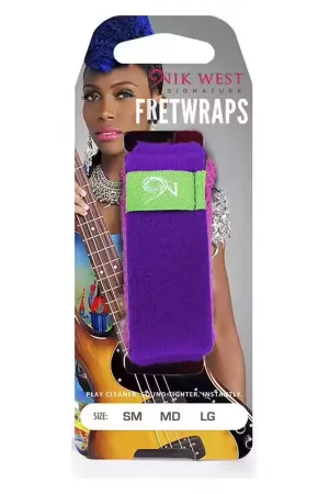 Top des ventes | Gruvgear FretWraps Signature Nik West Purple - Large