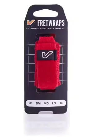 Gruvgear FretWraps Fire Red - Extra Large - Préféré des clients