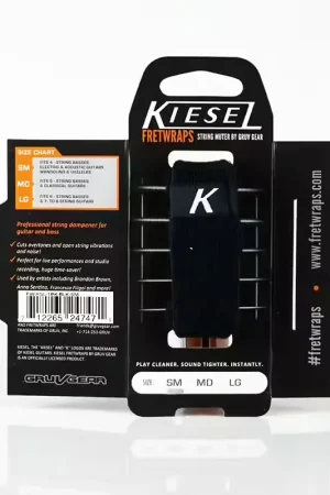 Prix malin | Gruvgear FretWraps Kiesel Black - Medium