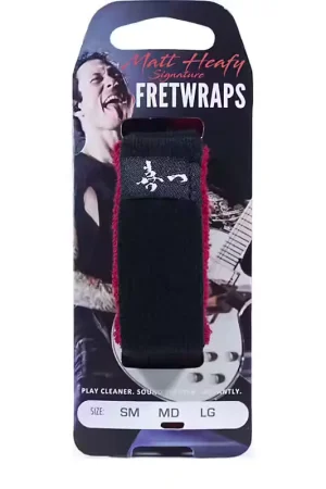 Top des ventes - Gruvgear FretWraps Signature Matthew Kiichi Heafy Black - Small