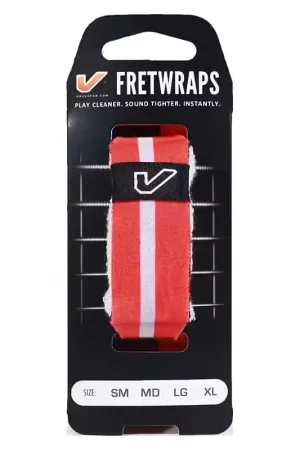 Gruvgear FretWraps World Flags Red-White - Medium - Nouveau produit