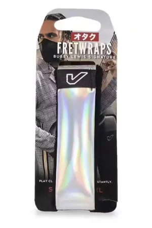 Disponible maintenant - Gruvgear FretWraps Signature Bubby Lewis Iridescent - Small