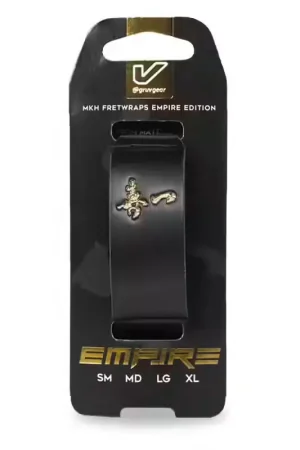 Prix réduit - Gruvgear FretWraps Signature Matthew Kiichi Heafy - Empire Edition Black - Large